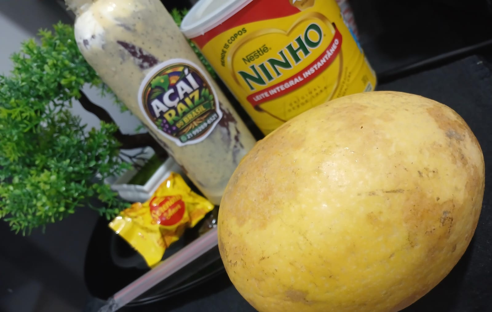 Açaí com Mousse de Maracujá 500 ml