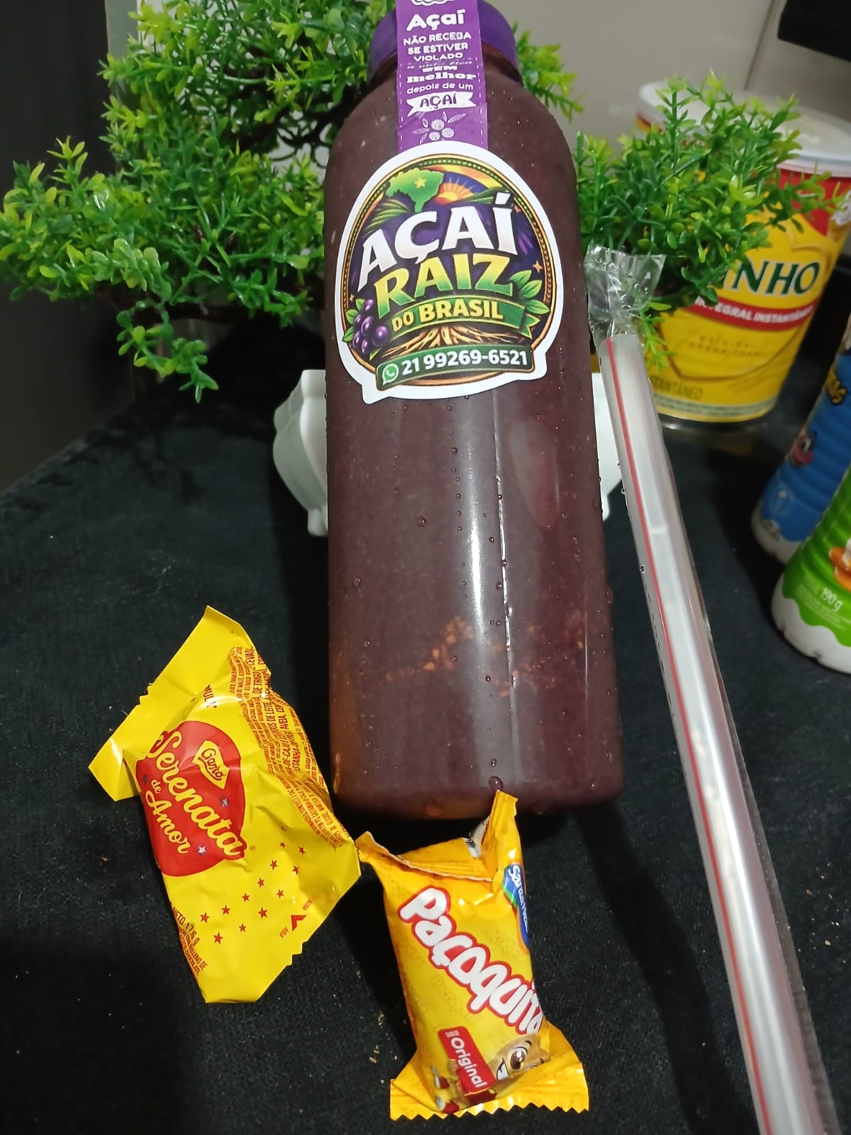 Açaí com Paçoquita 300 ml