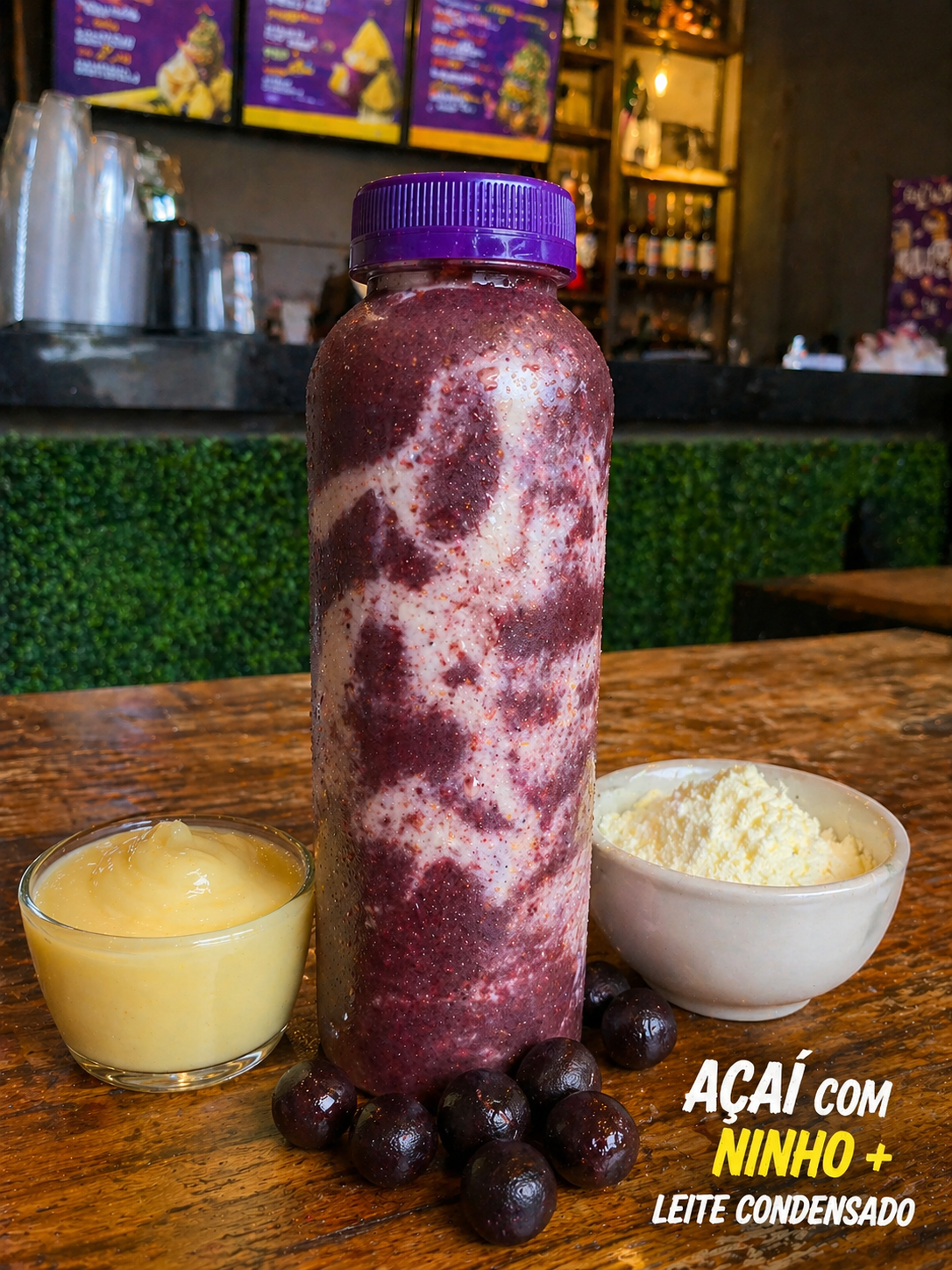 Açaí com Ninho + leite condensado 500 ml
